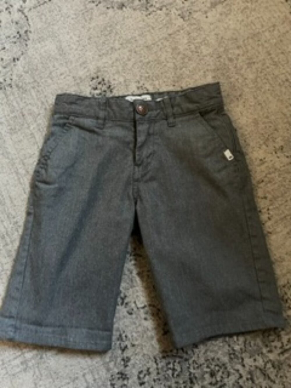 🧡3/$15 Quicksilver Regular Fit Gray Shorts Kids 6